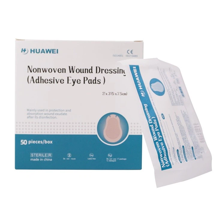 Surgical Wound Dressing Adhesive Nonwoven Eye Pad