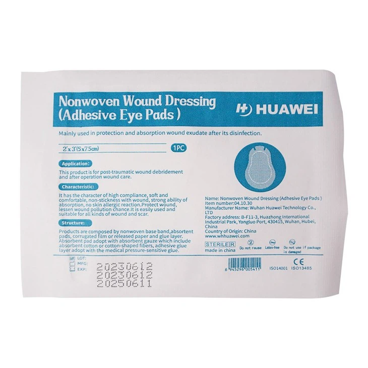 Surgical Wound Dressing Adhesive Nonwoven Eye Pad