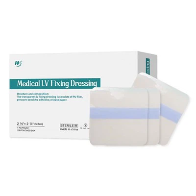 Gennemsigtig selvklæbende sårbandage